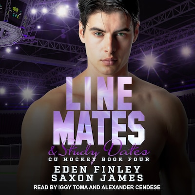 Line Mates & Study Dates – omslag til lydbogen af Eden Finley, Saxon James