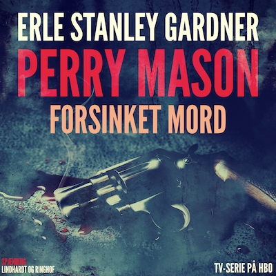 Perry Mason: Forsinket mord – omslag til lydbogen af Erle Stanley Gardner