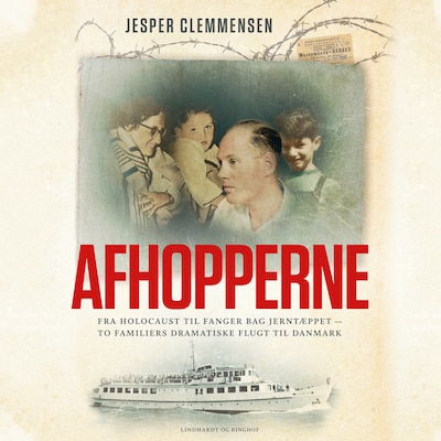 Afhopperne – omslag til lydbogen af Jesper Clemmensen