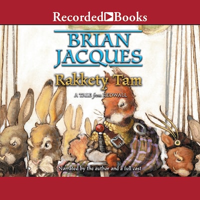 Rakkety Tam – omslag van het luisterboek van Brian Jacques