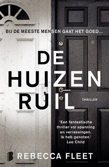 De huizenruil: Bij de meeste mensen gaat het goed… – omslag van het luisterboek van Rebecca Fleet