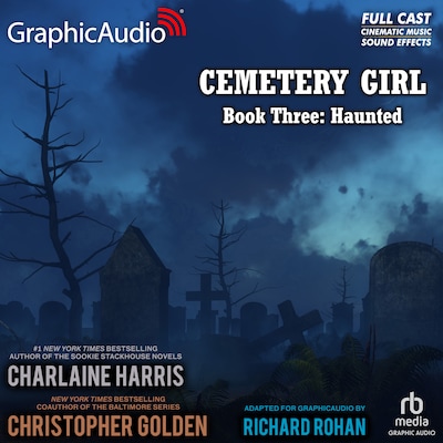 Haunted [Dramatized Adaptation] – omslag til lydbogen af Charlaine Harris, Christopher Golden