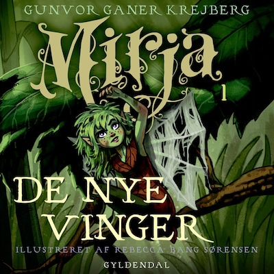 Mirja 1 - De nye vinger – omslag til lydbogen af Gunvor Ganer Krejberg