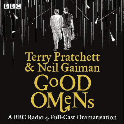 Good Omens – omslag til lydbogen af Neil Gaiman, Terry Pratchett