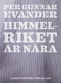 Himmelriket är nära – omslag till ljudboken av Per Gunnar Evander