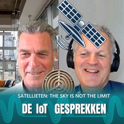 Satellieten: The Sky is not the Limit – omslag van het luisterboek van Robert Heerekop