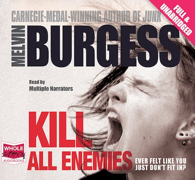 Kill All Enemies – omslag til lydbogen af Melvin Burgess