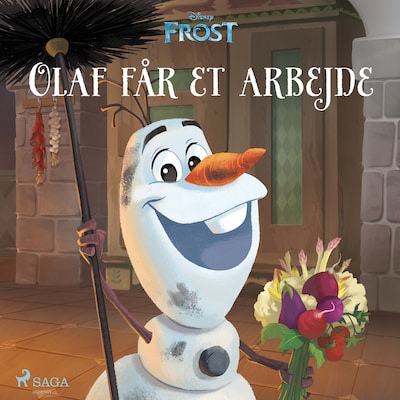 Frost - Olaf får et arbejde – omslag til lydbogen af Disney