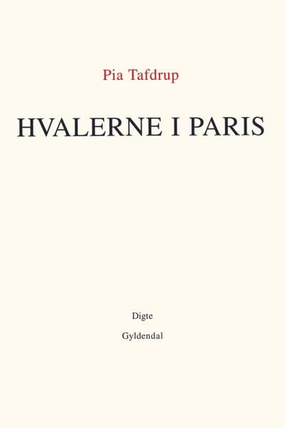 Hvalerne i Paris – omslag til lydbogen af Pia Tafdrup