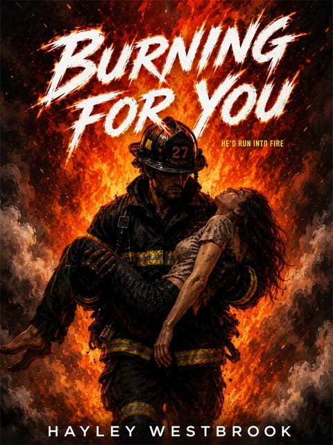 Burning For You – omslag til lydbogen af Hayley Westbrook