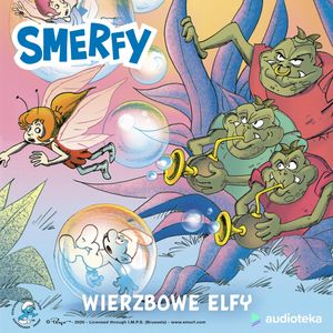 Wierzbowe elfy – okładka audiobooka, autor Peyo