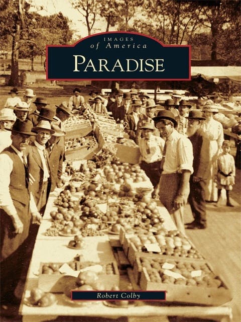 Paradise – omslag til lydbogen af Robert Colby