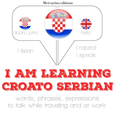 I am learning Serbo-Croatian – omslag til lydbogen af JM Gardner