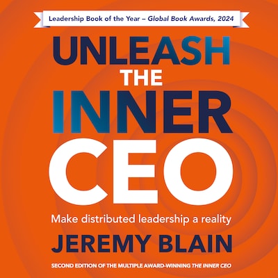 Unleash the Inner CEO – omslag til lydbogen af Jeremy Blain