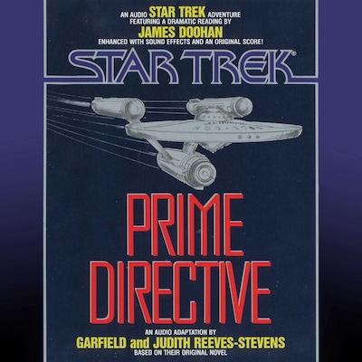 Star Trek: Prime Directive – omslag til lydbogen af Judith Reeves-Stevens