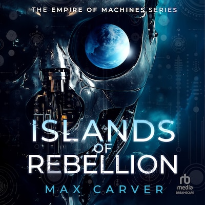 Islands of Rebellion – omslag til lydbogen af Max Carver