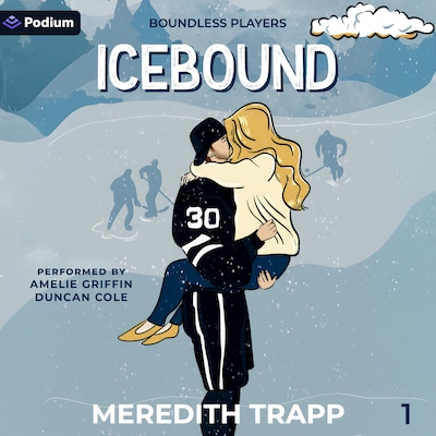 Icebound – omslag til lydbogen af Meredith Trapp