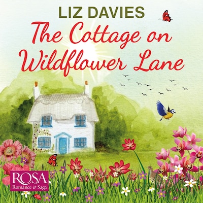 The Cottage on Wildflower Lane – omslag til lydbogen af Liz Davies