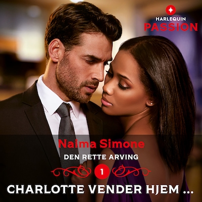 Charlotte vender hjem ... – omslag til lydbogen af Naima Simone