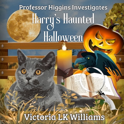 Harry's Haunted Halloween – omslag til lydbogen af Victoria LK Williams