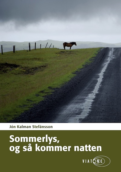 Sommerlys, og så kommer natten – omslag til lydbogen af Jón Kalman Stefánsson