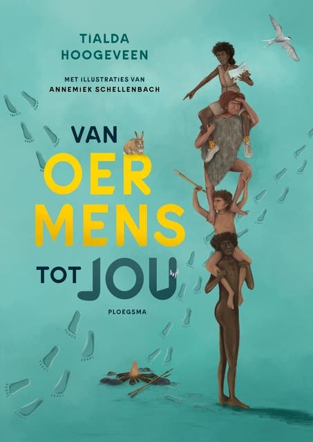 Van oermens tot jou – omslag van het luisterboek van Tialda Hoogeveen