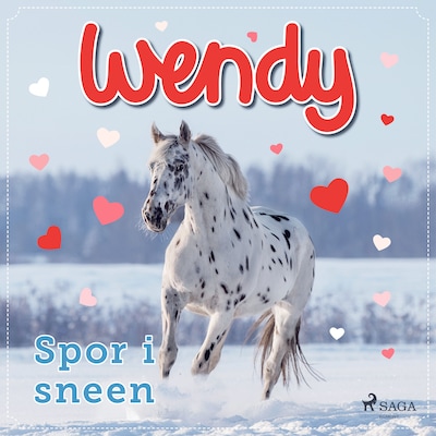 Wendy – Spor i sneen – omslag til lydbogen af Lene Fabricius Christensen