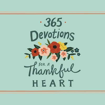 365 Devotions for a Thankful Heart – omslag til lydbogen af Zondervan