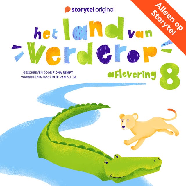 Het land van Verderop: Aflevering 8 – omslag van het luisterboek van Fiona Rempt