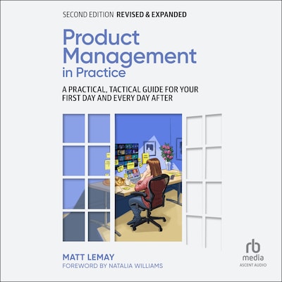 Product Management in Practice – omslag til lydbogen af Matt LeMay