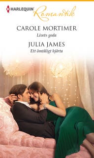 Livets goda / Ett ömtåligt hjärta – omslag till ljudboken av Carole Mortimer,Julia James