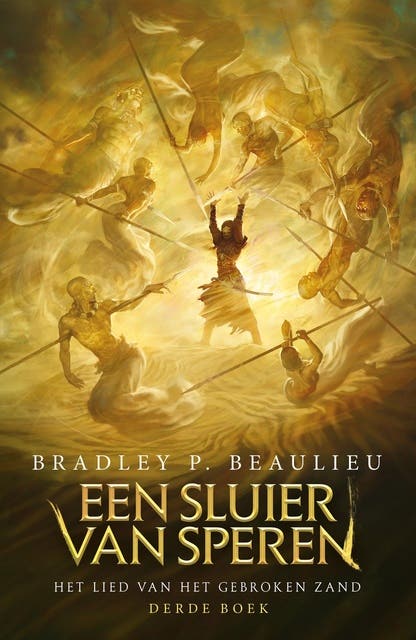 Een Sluier van Speren – omslag van het luisterboek van Bradley P. Beaulieu