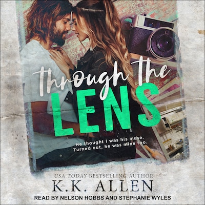 Through the Lens – omslag til lydbogen af K.K. Allen