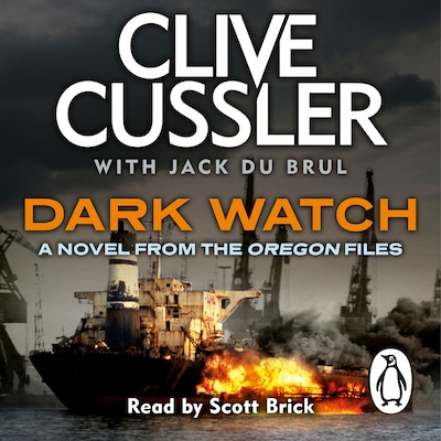 Dark Watch – omslag til lydbogen af Clive Cussler, Jack du Brul