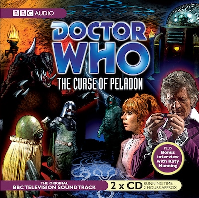 Doctor Who: The Curse Of Peladon (TV Soundtrack) – omslag til lydbogen af Brian Hayles