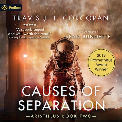 Causes of Separation – omslag til lydbogen af T.J. Corcoran