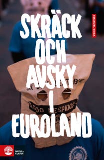 Skräck och avsky i Euroland – omslag till ljudboken av Emanuel Sidea