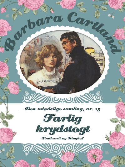 Farlig krydstogt – omslag til lydbogen af Barbara Cartland
