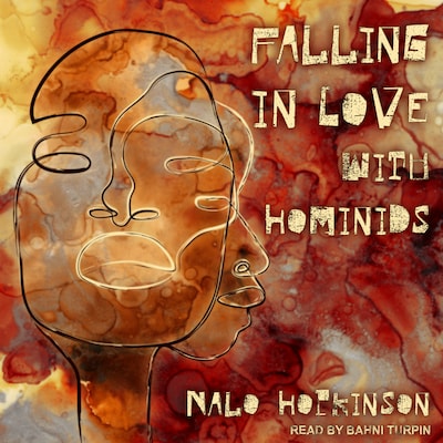 Falling in Love with Hominids – omslag til lydbogen af Nalo Hopkinson