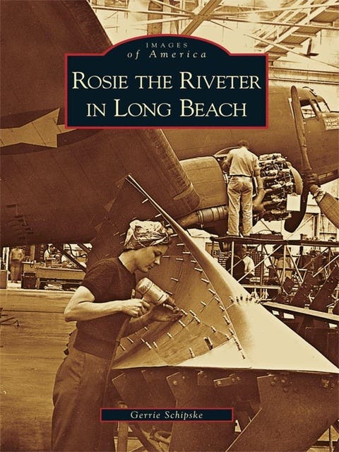 Rosie the Riveter in Long Beach – omslag til lydbogen af Gerrie Schipske