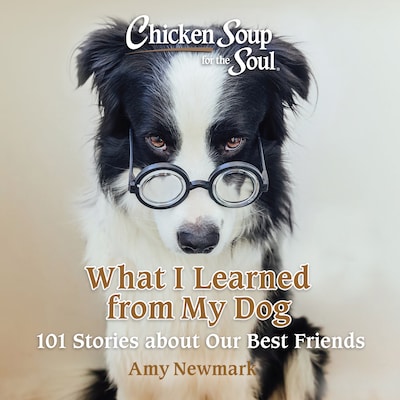 Chicken Soup for the Soul: What I Learned from My Dog – omslag til lydbogen af Amy Newmark