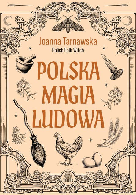 Polska magia ludowa – okładka audiobooka, autor Joanna Tarnawska