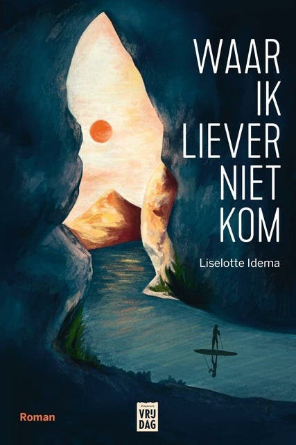 Waar ik liever niet kom – omslag van het luisterboek van Liselotte Idema
