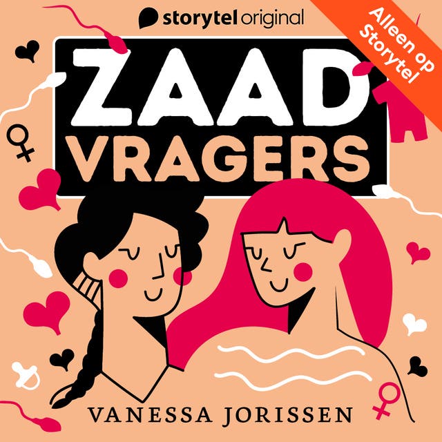 Zaadvragers - E05 – omslag van het luisterboek van Vanessa Jorissen