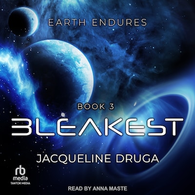 Bleakest – omslag til lydbogen af Jacqueline Druga
