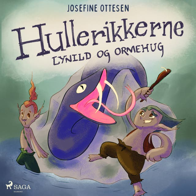 Hullerikkerne 2. Lynild og ormehug – omslag til lydbogen af Josefine Ottesen