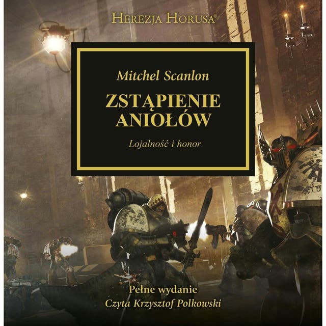 Zstąpienie Aniołów – okładka audiobooka, autor Mitchel Scanlon