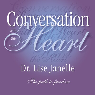 Conversation with the Heart – omslag til lydbogen af Lise Janelle