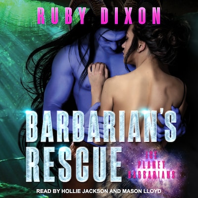 Barbarian’s Rescue – omslag til lydbogen af Ruby Dixon