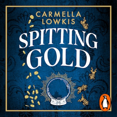 Spitting Gold – omslag til lydbogen af Carmella Lowkis